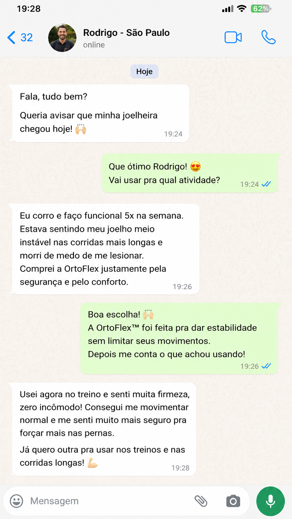 Feedback de Rodrigo